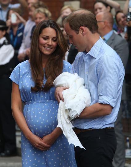 Prince William and Kate Middleton will bring their 3-month-old son before the Archbishop of Canterbury on Wednesday, October 23