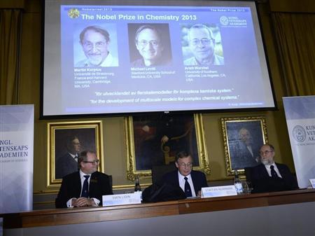 The Nobel Prize in Chemistry 2013 was awarded jointly to Martin Karplus, Michael Levitt and Arieh Warshe