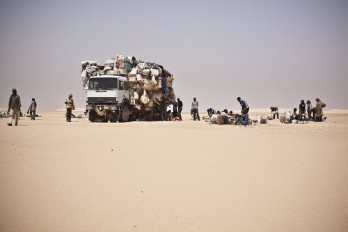 Thirty five migrants traversing the Sahara desert on their way to Europe have died of thirst in Niger