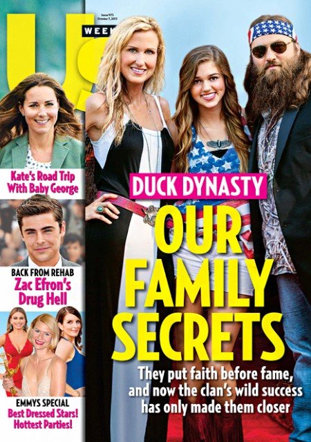 Willie and Korie Robertson open up about their family's fame, faith, and facial hair in a recent interview with Us Weekly