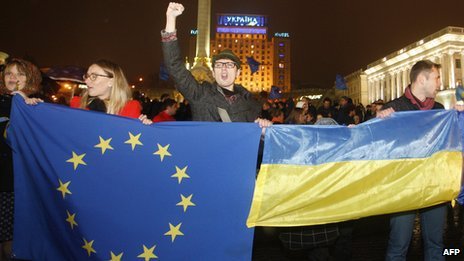 Activists are comparing the rally to Ukraine's 2004 Orange Revolution
