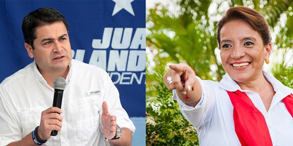 Both main candidates in the presidential election in Honduras are claiming victory