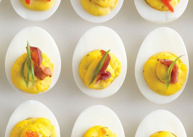 Deviled eggs dish has its origins in ancient Rome, but is pretty popular in the southern US