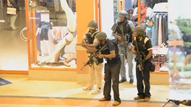 Four men have been charged over Nairobi’s Westgate mall attack, in which more than 60 people were killed