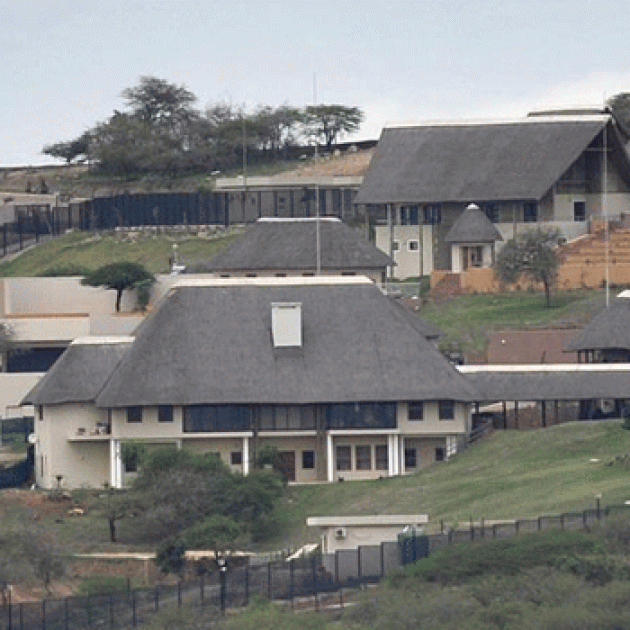 Jacob Zuma's Nkandla residence is at the centre of a row after it emerged that the government had used $20 million of taxpayers' money to refurbish it