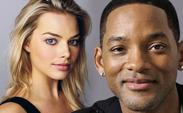 Margot Robbie has created a sensation after pictures of her hamming it up with Will Smith were released