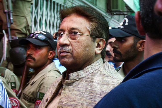  Pervez Musharraf has been released from house arrest and is free to move around the country