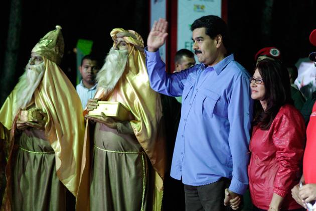 President Nicolas Maduro announced the Christmas season would come early in Venezuela and holiday bonuses would be issued in November