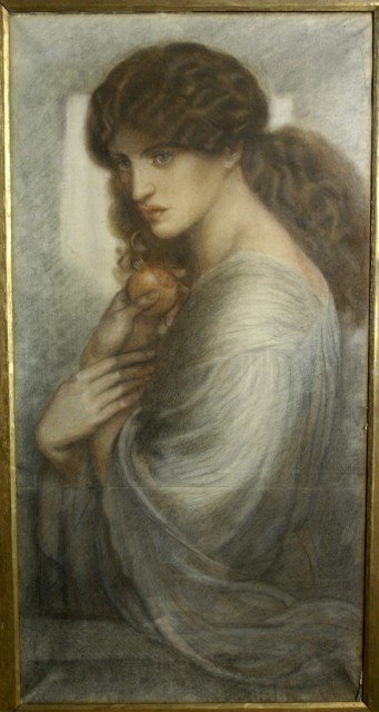Rossetti’s Proserpine, depicting the empress of the underworld, is a defining image of the Pre-Raphaelite art movement