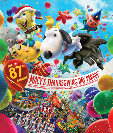 This year’s Macy’s Thanksgiving Day Parade will have four new balloons