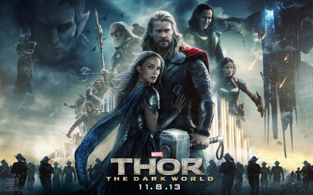 Thor: The Dark World has topped the US box office for a second week 