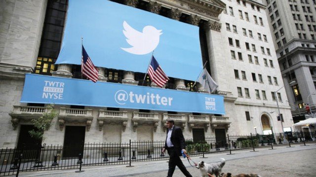 Twitter’s shares opened at $45.10 each in the first minutes of trading on the NYSE