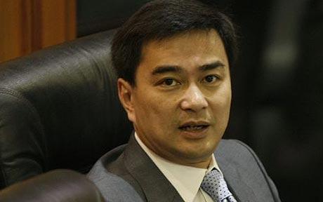 Abhisit Vejjajiva has been formally charged with murder in connection with a crackdown on demonstrators in 2010