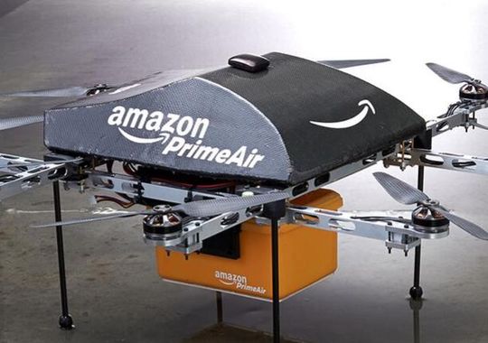 Amazon has announced it is testing unmanned drones to deliver goods to customers