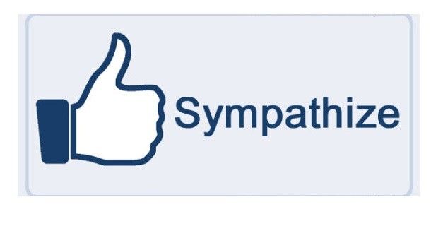 Facebook has developed a "Sympathize" button as an alternative to the "Like" button for use in certain situations