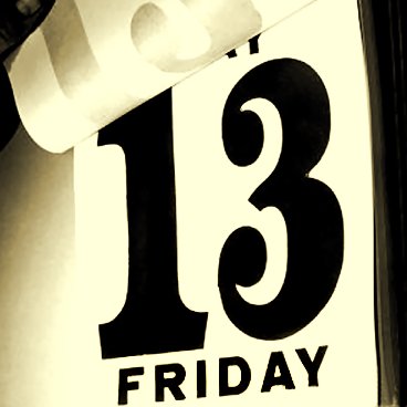 Friday the 13th didn't occur more than usual in 2013