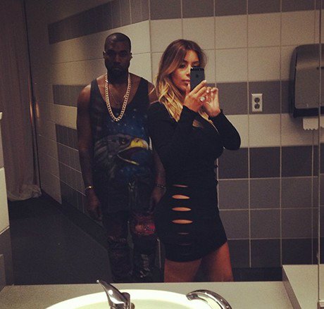 Kim Kardashian was dressed to impress at Kanye West’s concert in Miami