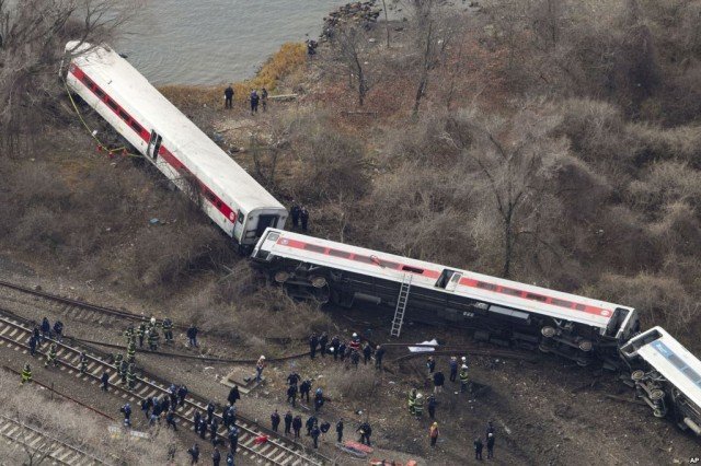 Metro-North train that crashed in New York City was going 82 mph in a 30 mph zone when it ran off the rails