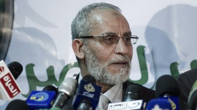 Muslim Brotherhood leader Mohammed Badie has appeared in court for the first time since his arrest in August