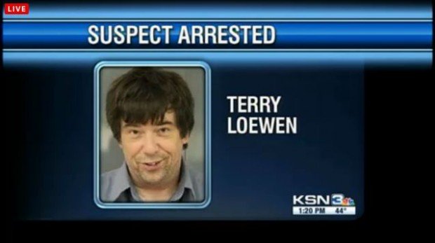 erry Lee Loewen has been arrested in Kansas and accused of planning to detonate a suicide car bomb at Wichita airport