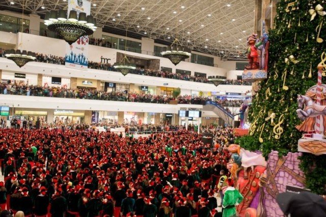 The Guinness World Record for the largest gathering of Santa's elves was achieved on December 8, 2013, in Iasi City, Romania