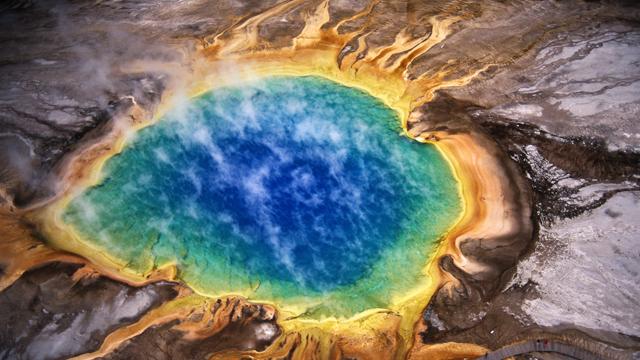 The supervolcano that lies beneath Yellowstone National Park in Wyoming is far larger than was previously thought