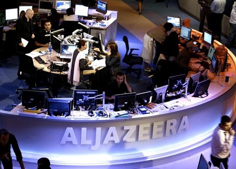 Three journalists working for the Al-Jazeera broadcaster in Cairo have been arrested by Egyptian police
