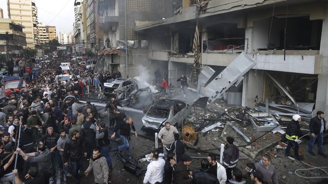 Beirut has been recently been hit by attacks linked to heightened Sunni-Shia tensions over the Syrian war