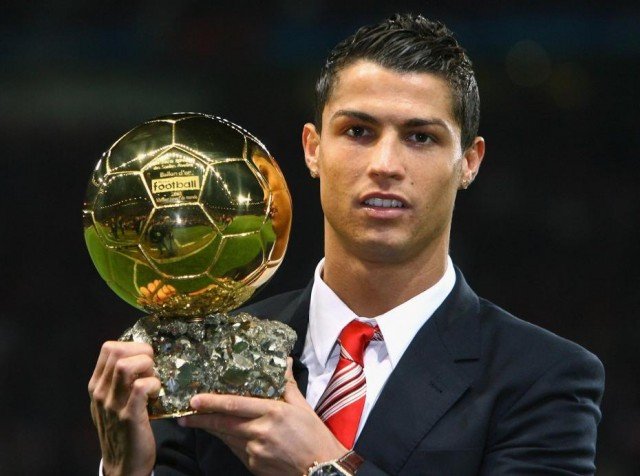 Cristiano Ronaldo was named as the world player of the year for the first time since 2008