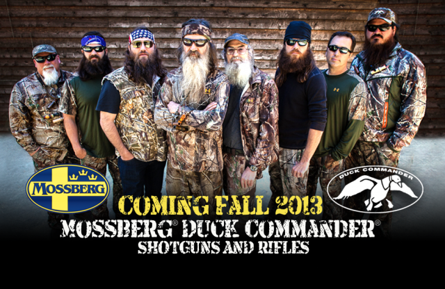 Duck Dynasty family has launched their own line of guns in collaboration with gunmaker Mossberg