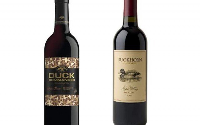 Duckhorn Wine Company has filed a trademark lawsuit against Duck Commander wines