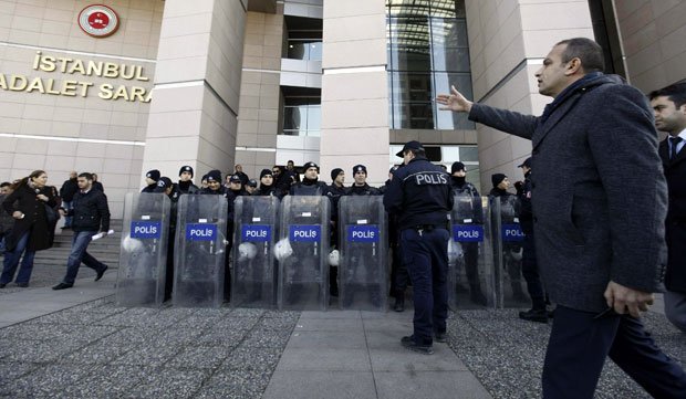 Hundreds of police have been dismissed or reassigned across Turkey since last month's corruption investigation