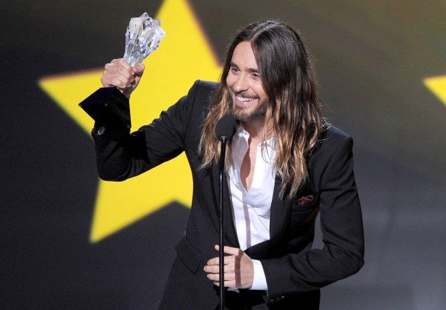 Jared Leto dedicated his award to all the people around the world who are living with HIV