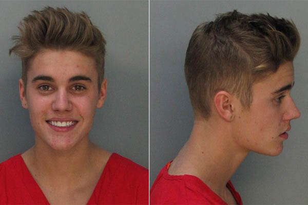 Justin Bieber was charged with DUI, resisting arrest without violence and driving without a valid license in Miami