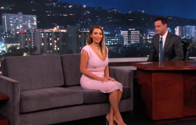 Kim Kardashian made an appearance on Jimmy Kimmel Live this week and shared her wedding plans with fiancé Kanye West