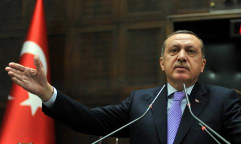 Recep Tayyip Erdogan has arrived in Brussels for talks on Turkey's EU membership bid