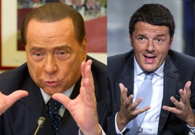 Silvio Berlusconi has agreed with centre-left rival Matteo Renzi over a reform deal