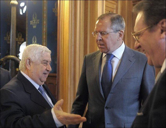 Speaking in Moscow, Walid Muallem said he had presented a ceasefire plan for the second city Aleppo to his Russian counterpart, Sergey Lavrov