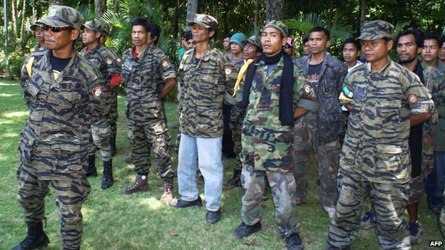 The Moro Islamic Liberation Front was created after a split with another rebel group in 1977