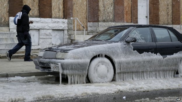 The polar vortex that has left people in North America shivering for days is loosening its icy grip