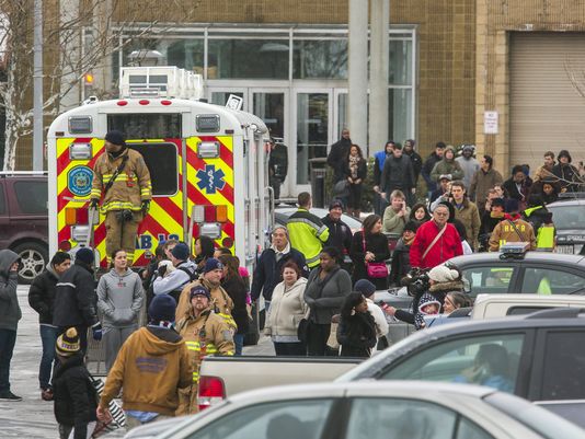Two people have been shot dead at a shopping centre in Maryland