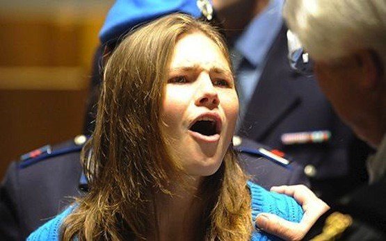 Amanda Knox was the focus of intense media scrutiny from the start of the highly publicized Meredith Kercher’s murder trial in 2009
