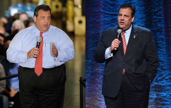 Before surgery, Chris Christie’s weight was estimated to be about 350 lbs