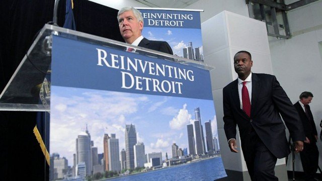 Detroit's state-appointed emergency manager has filed a plan to restructure the city's debts 
