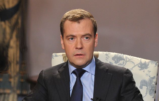 Dmitry Medvedev said Ukraine’s interim authorities had conducted an armed mutiny