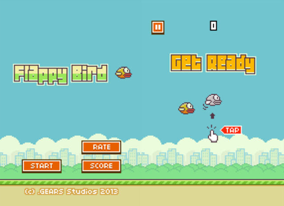 Flappy Bird has been downloaded more than 50 million times, making it this year's most popular mobile game so far