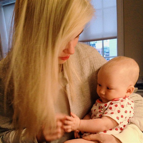Ireland Baldwin spending time with her adorable half-sister, baby Carmen