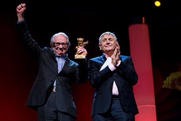 Ken Loach won an Honorary Golden Bear at the Berlin Film Festival