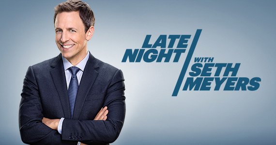 Seth Meyers began his first episode of Late Night with a quick tribute to Jimmy Fallon