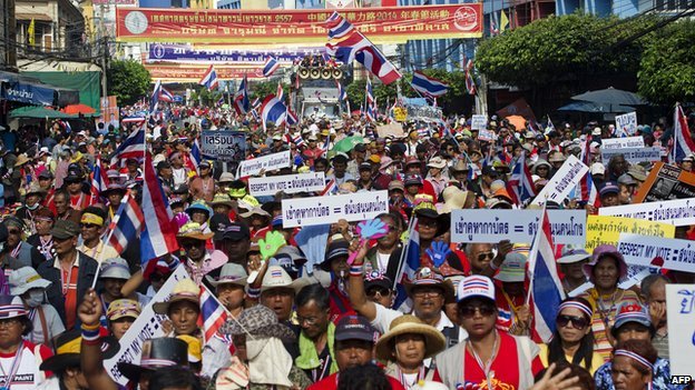 Thai protesters want Yingluck Shinawatra’s government replaced by an unelected people's council